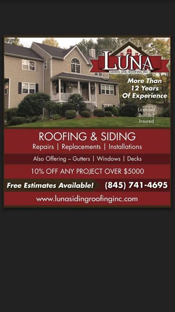 Reliable roof leak repair in New Hampton, NY - Luna Siding and Roofing