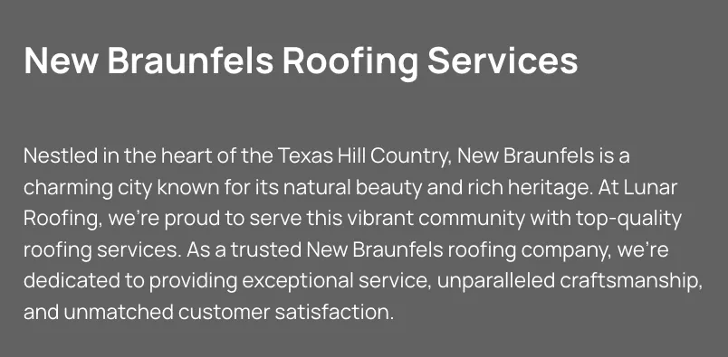 Slide of Lunar Roofing Solutions