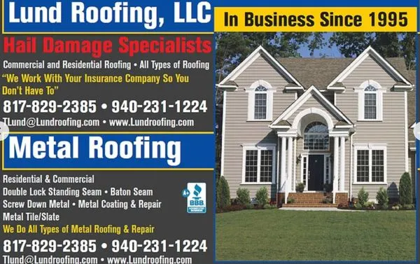 Lund Roofing Logo
