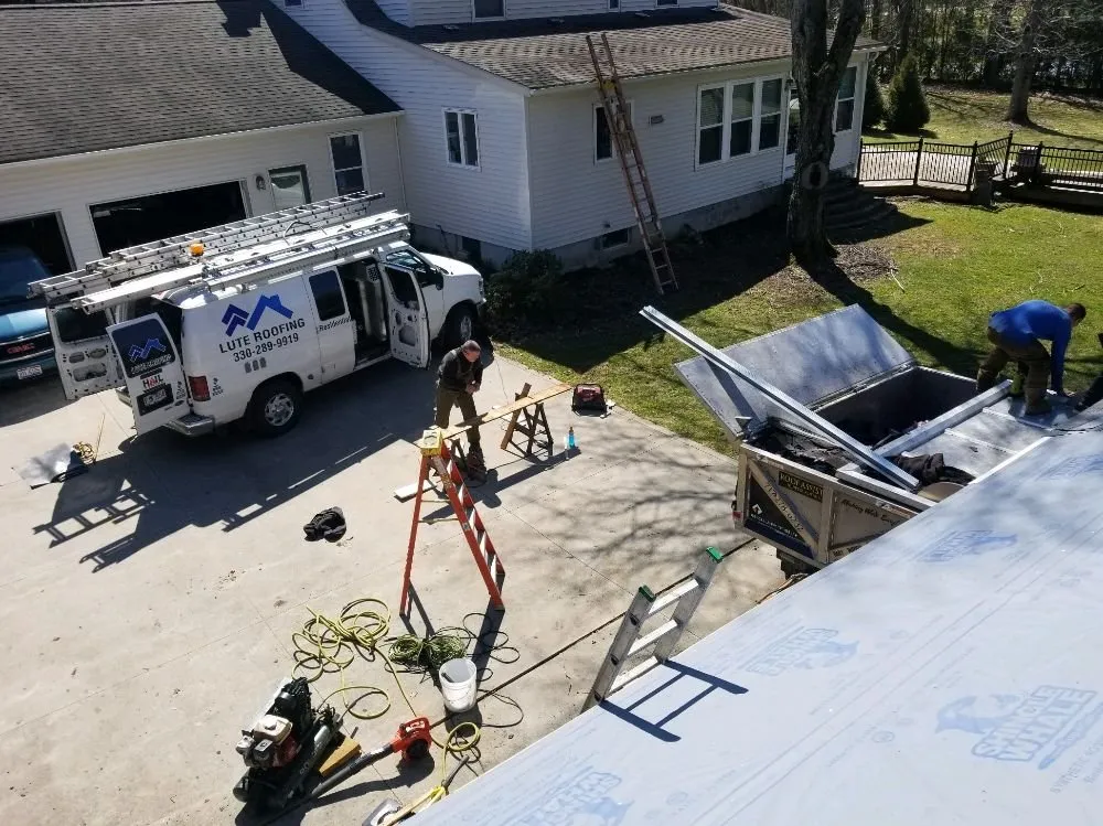 Slide of Lute Roofing