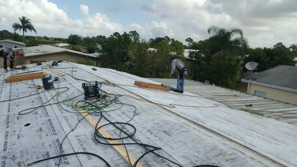 Slide of Luviano Roofing