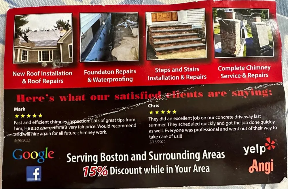 Slide of Luxury Masonry & Roofing