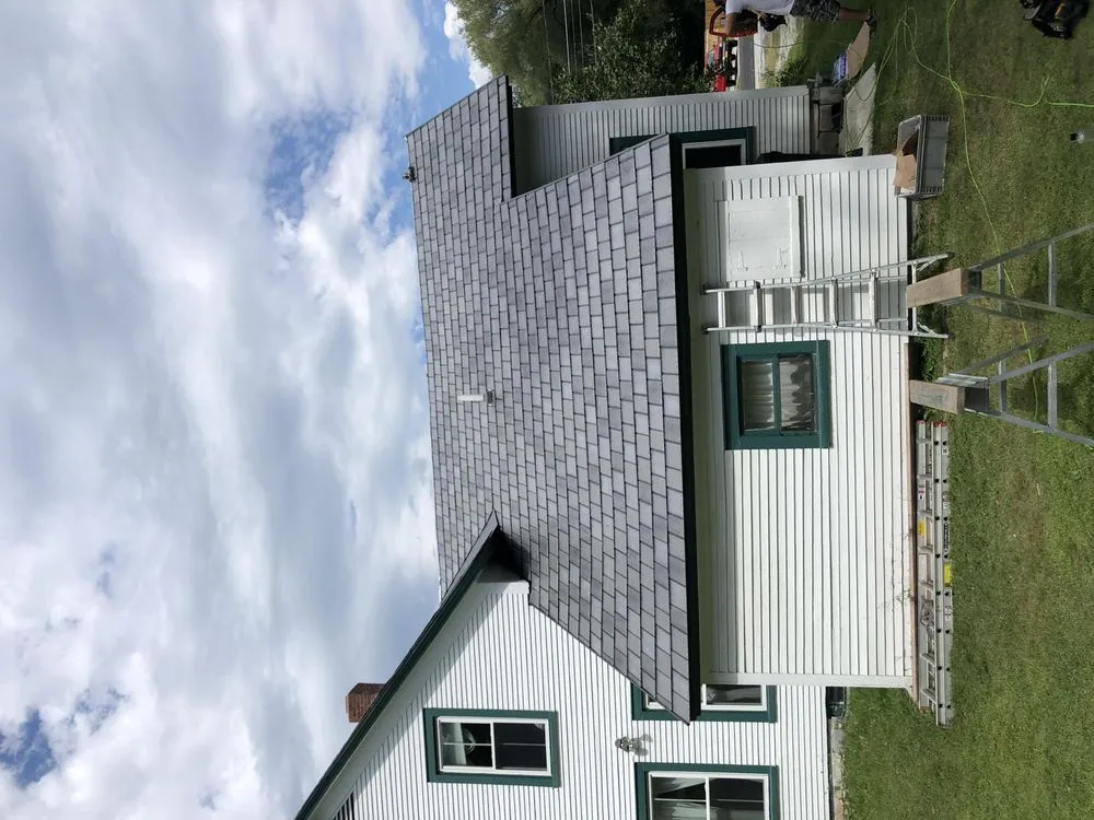 Slide of luxury metal roofing