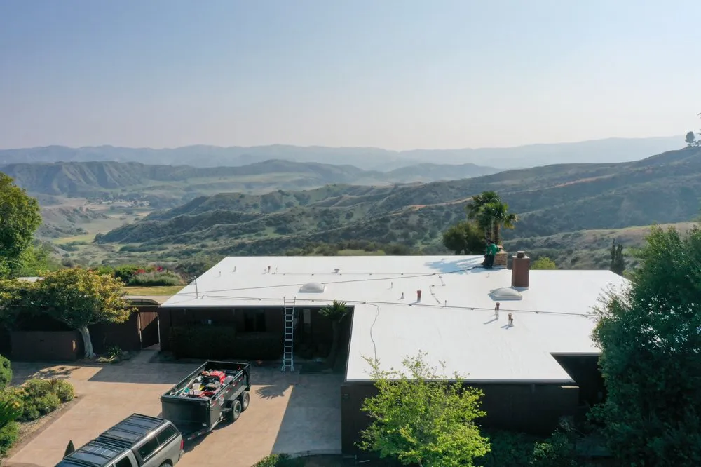 Slide of LV-M Roofing Services