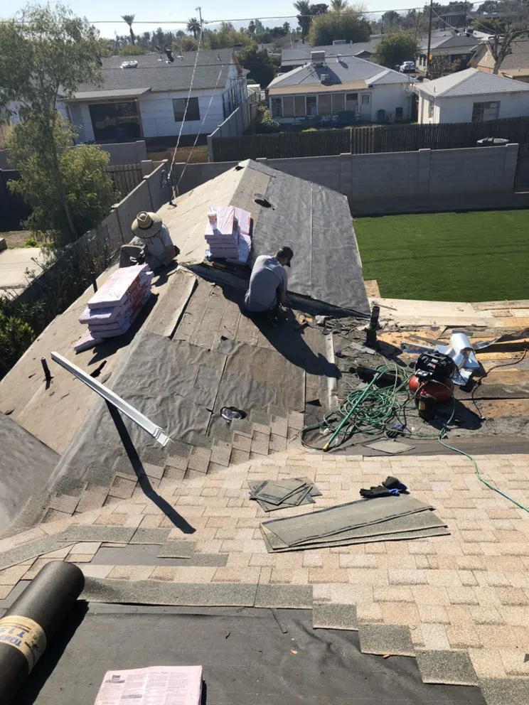 Slide of LWB ROOFING