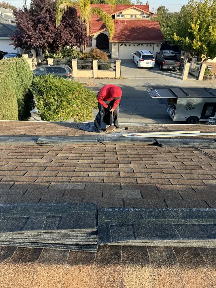 Slide of LXS Roofing