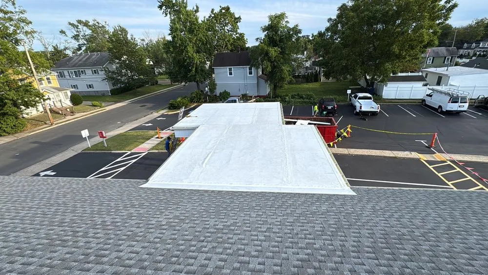 Professional roof leak repair in Cherry Hill Township, NJ by LYM Roofing solutions