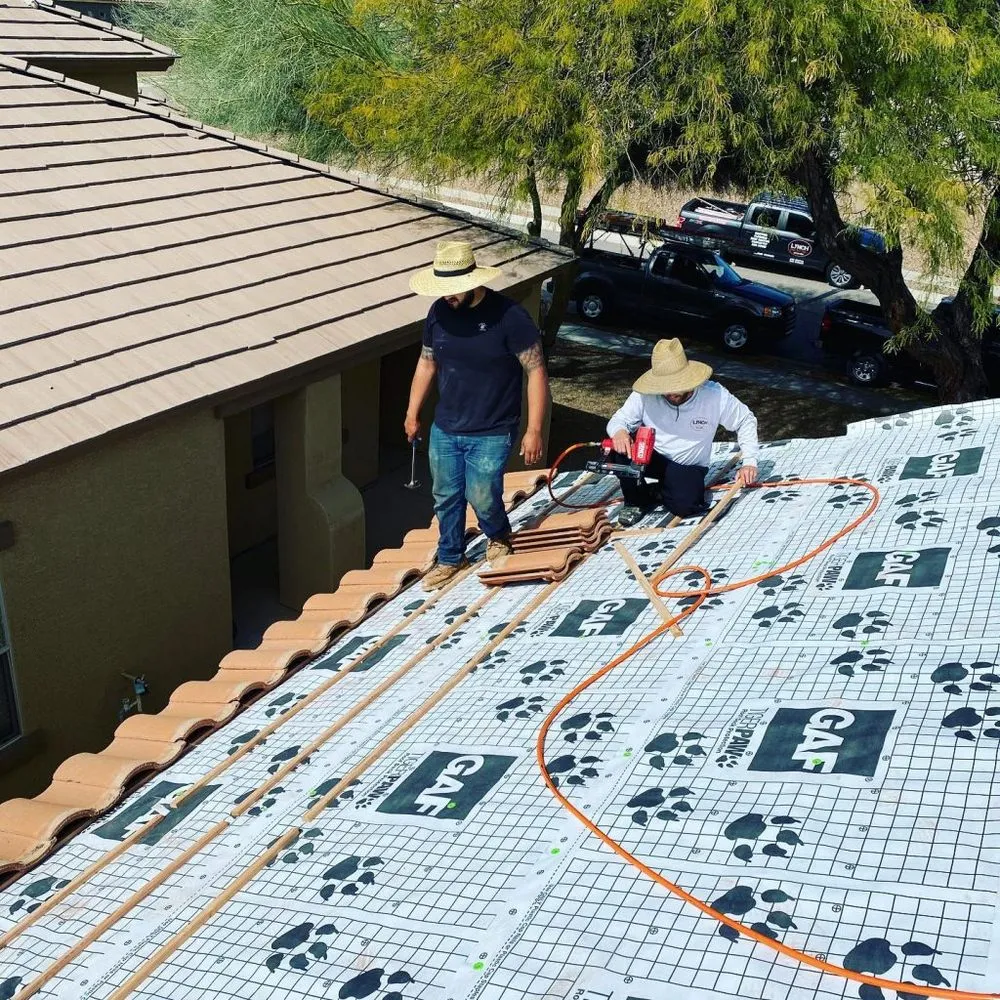 Slide of Lynch Roofing