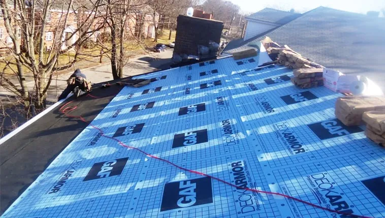 Slide of M & J Roofing