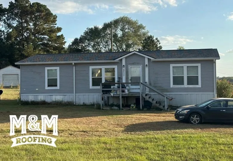 Expert storm damage roof repair with free inspection in LufkinTexasLufkin, TX by M & M Roofing