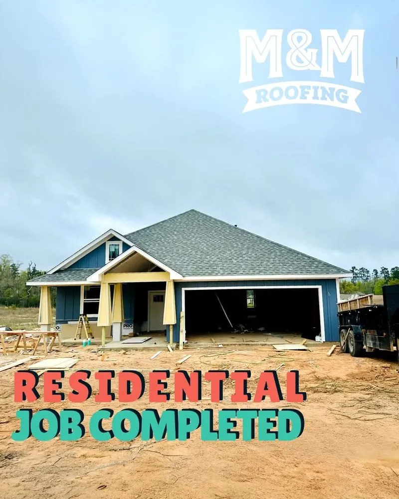 Expert storm damage roof repair for homes in LufkinTexasLufkin, TX by M & M Roofing