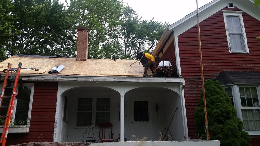 Slide of M & M Seamless Gutters