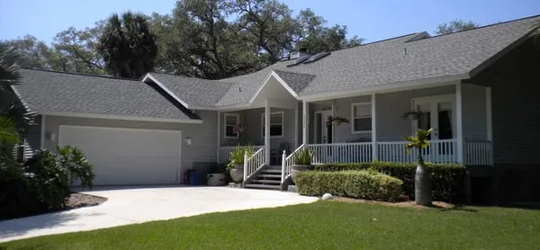 M & S Roofing Company Logo