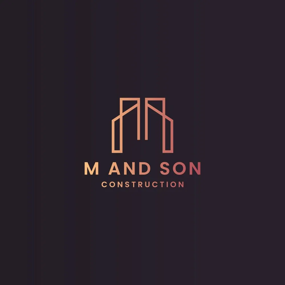 Slide of M & Son Construction