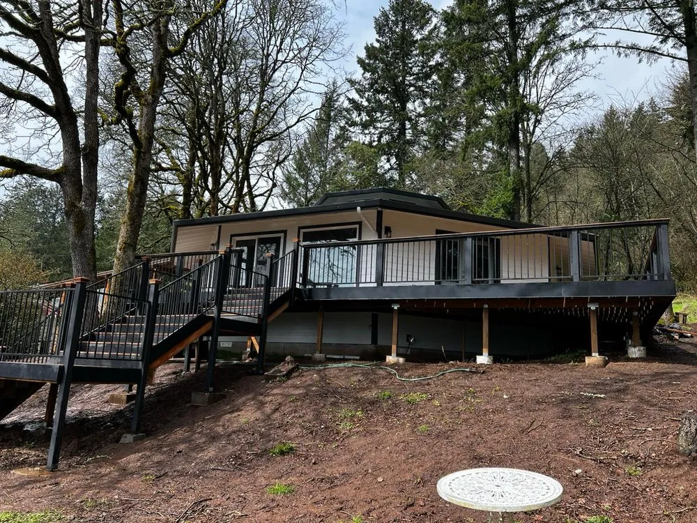 Slide of M and H Oregon Construction