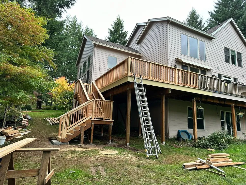 Slide of M and H Oregon Construction