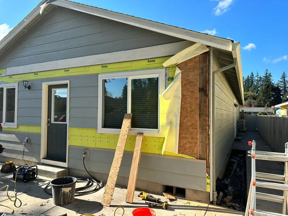 Slide of M and H Oregon Construction