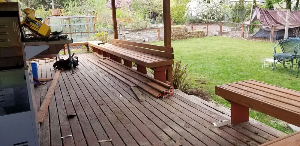 Slide of M and J's Roofing