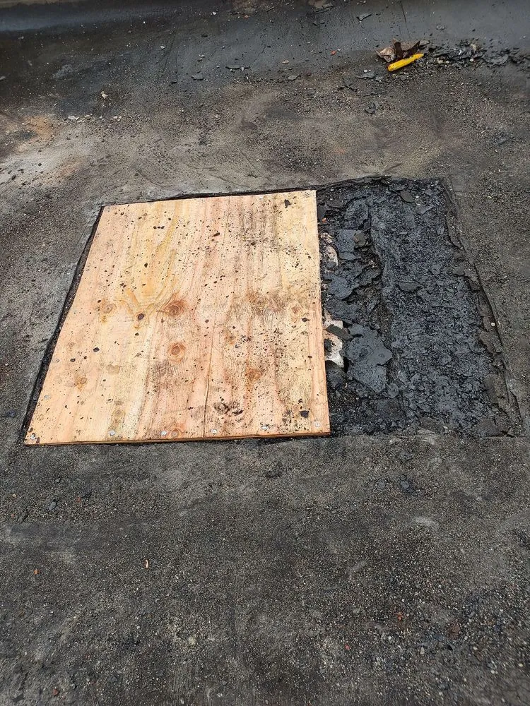 Slide of M and J's Roofing