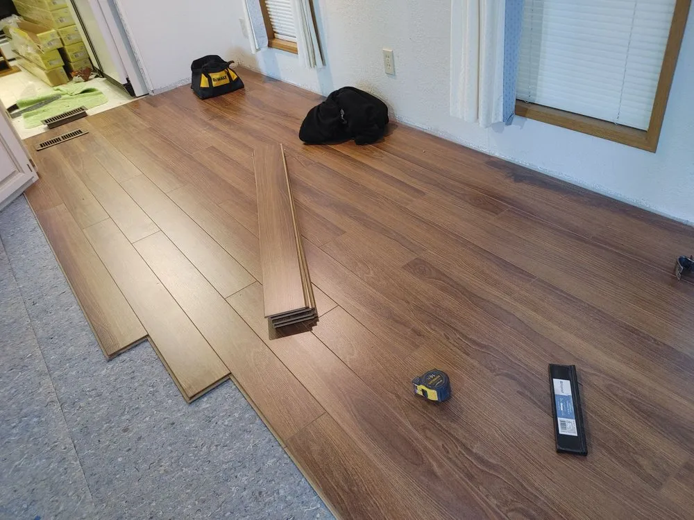 Slide of M and J's Roofing