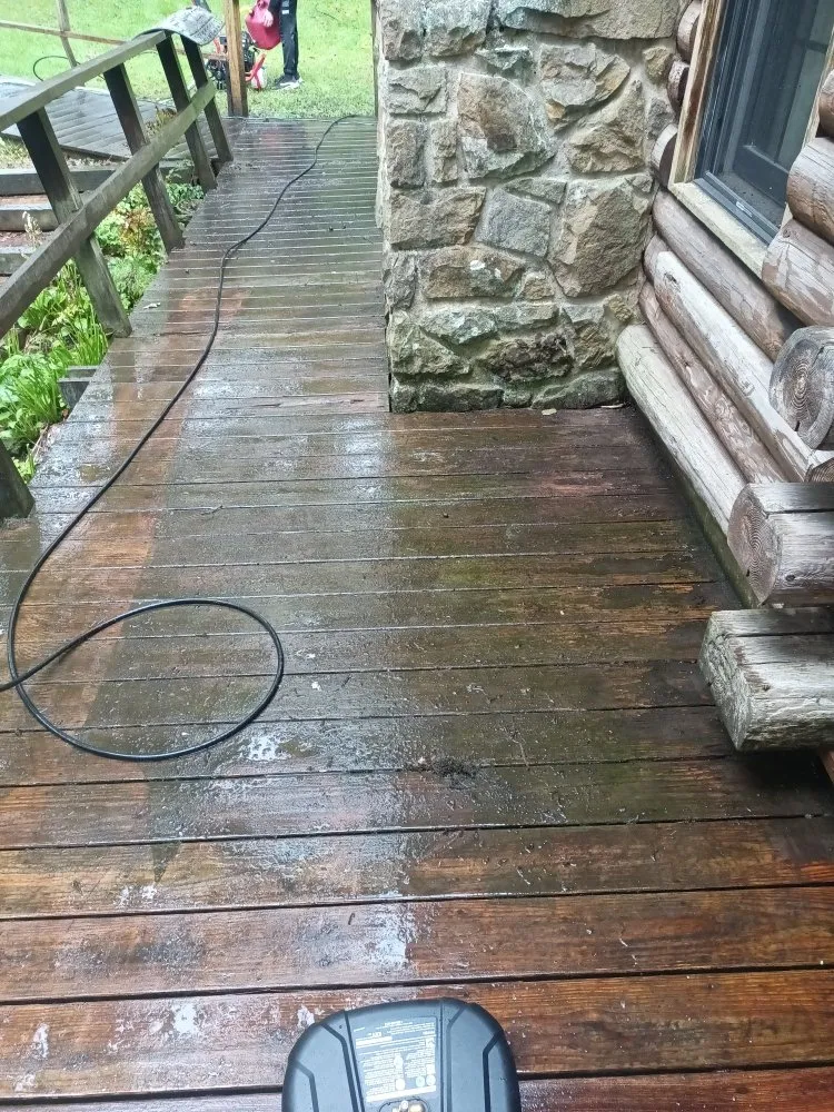 Slide of M Best Pressure washing and camp roof coating