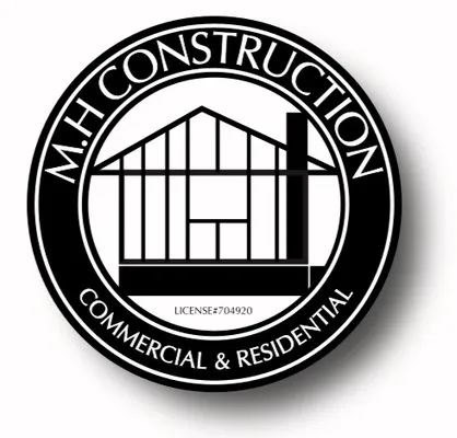 M H Construction Logo