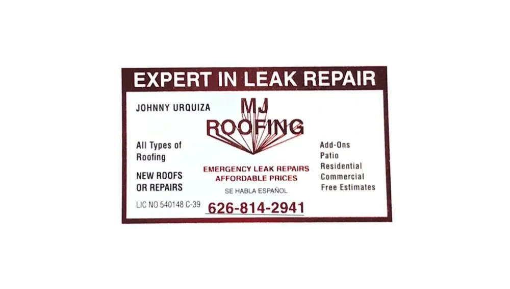Slide of M J Roofing