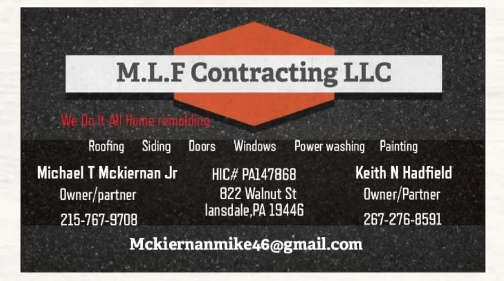 Slide of M L F Contracting