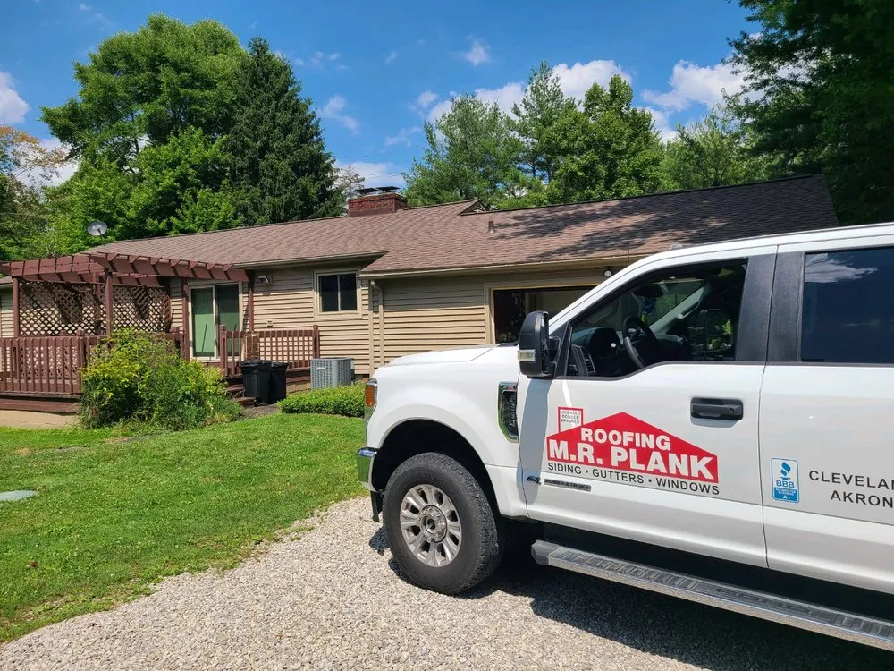 Slide of M. R. Plank Roofing