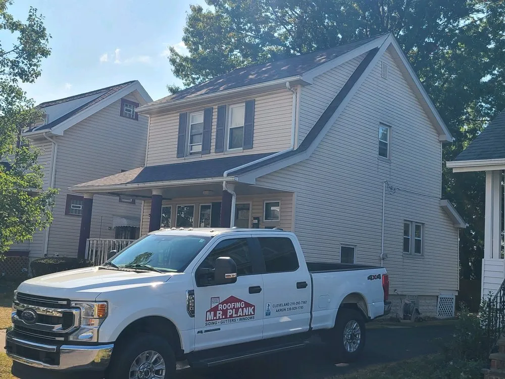 Slide of M. R. Plank Roofing