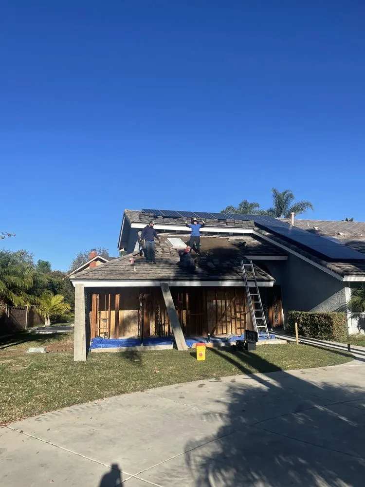 Slide of M R Roofing