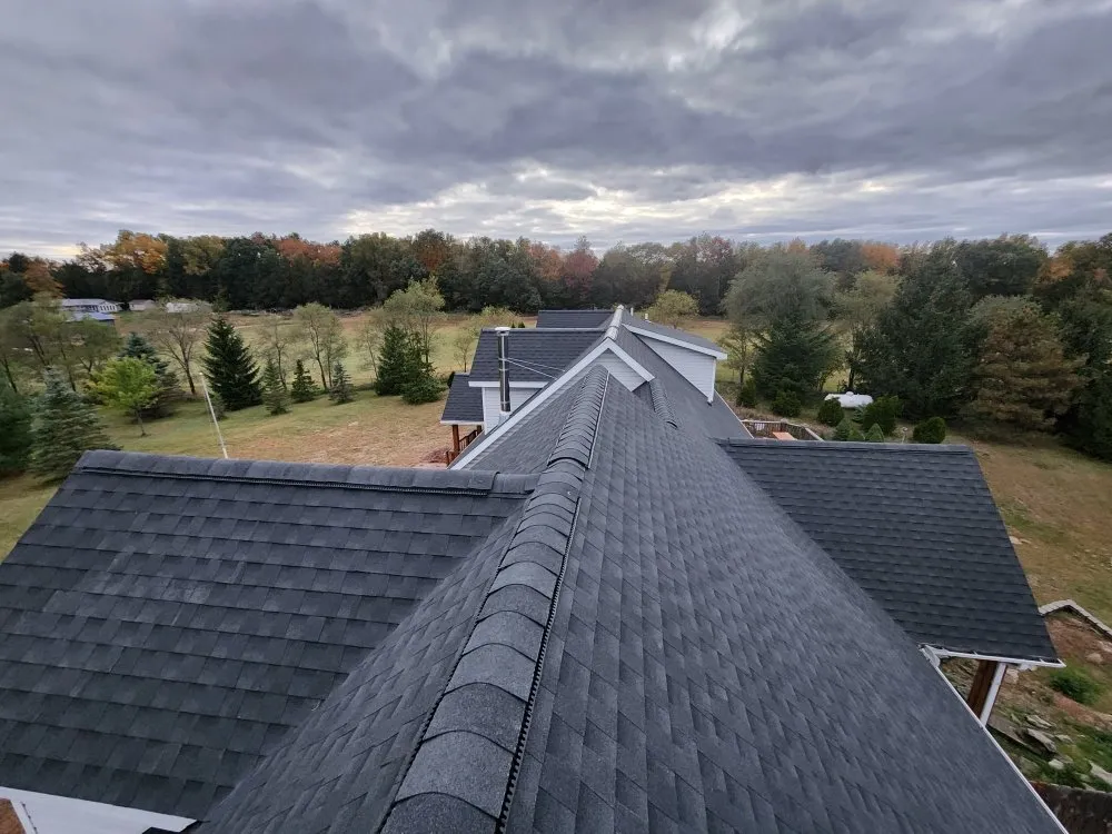 Expert shingle roofing service for homes in Concord, MI by M W Roofing