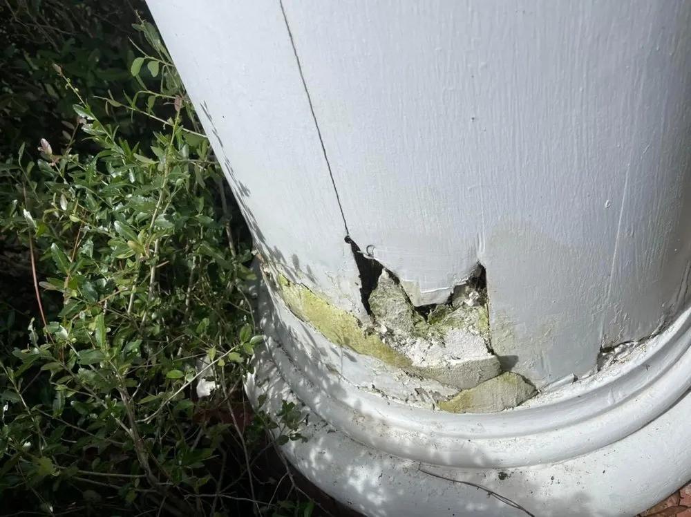 Slide of M Z Foundation & Cleaning