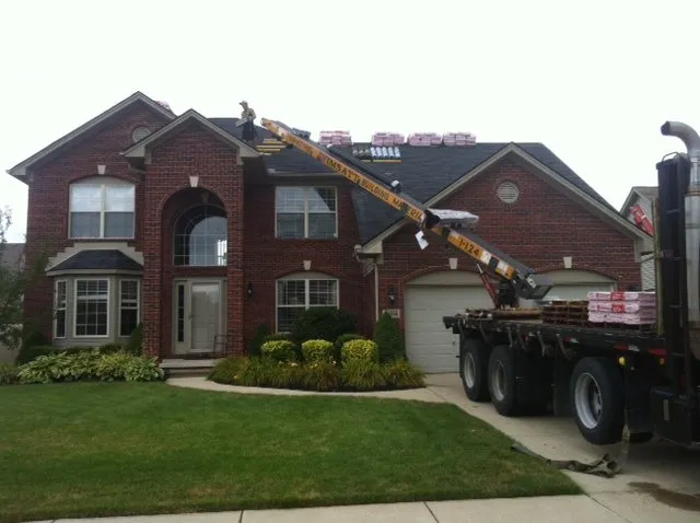 Slide of M&A Roofing