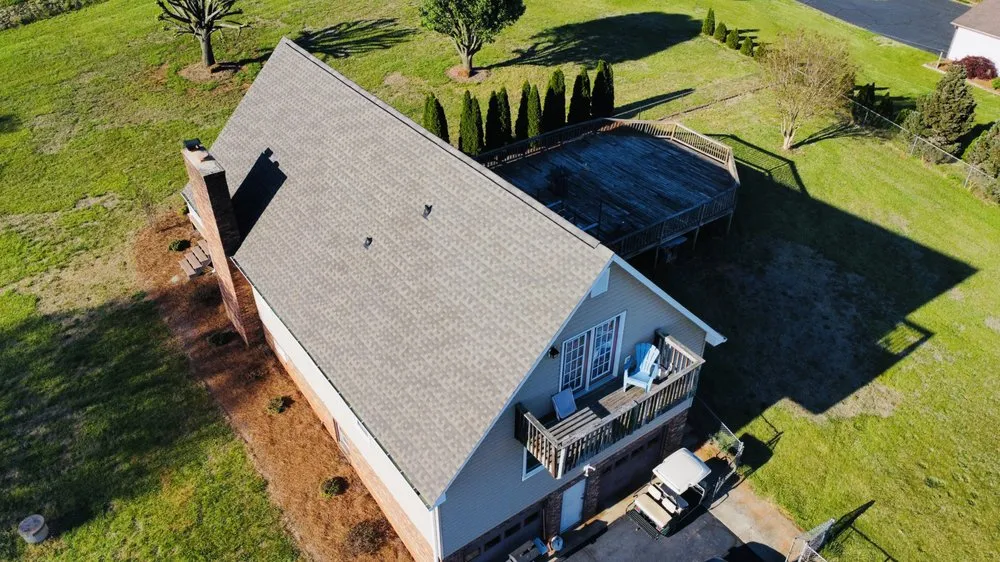 Slide of Mabe's Roofing