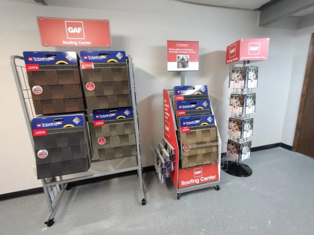 Slide of Mabe's Roofing