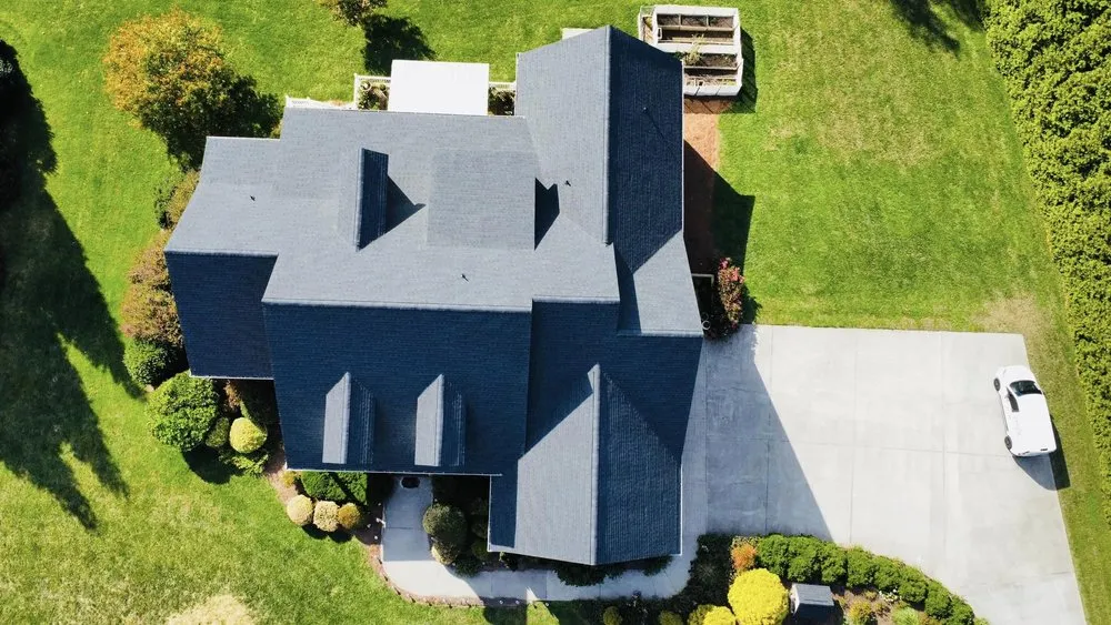 Slide of Mabe's Roofing