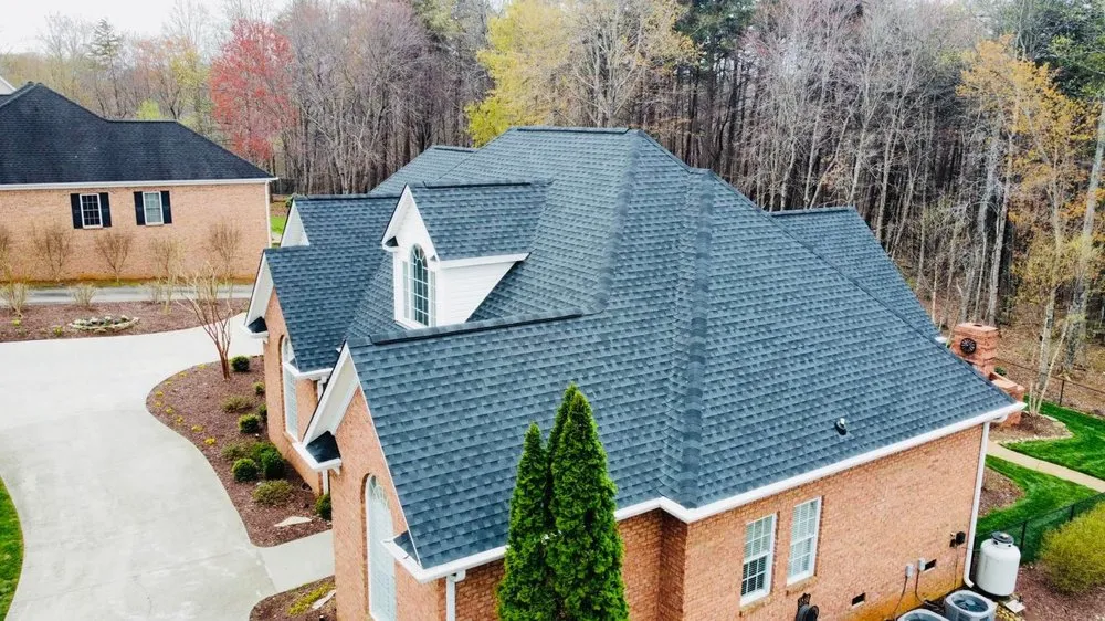 Slide of Mabe's Roofing