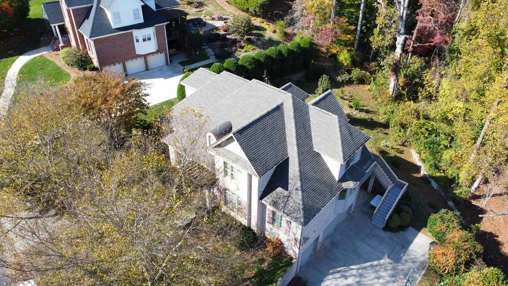 Slide of Mabe's Roofing