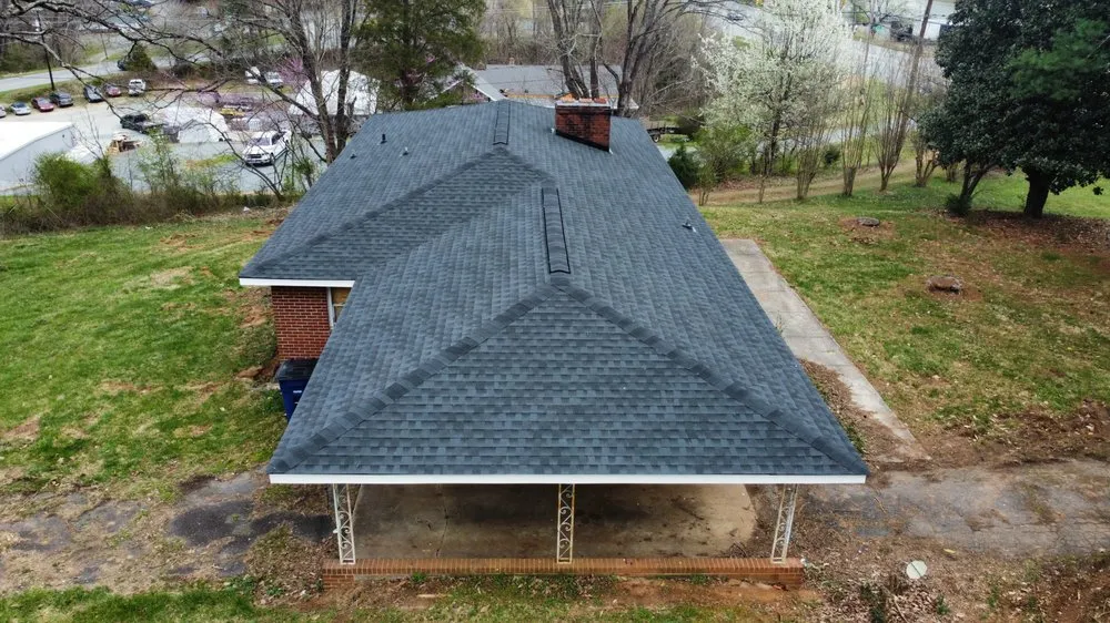 Slide of Mabe's Roofing
