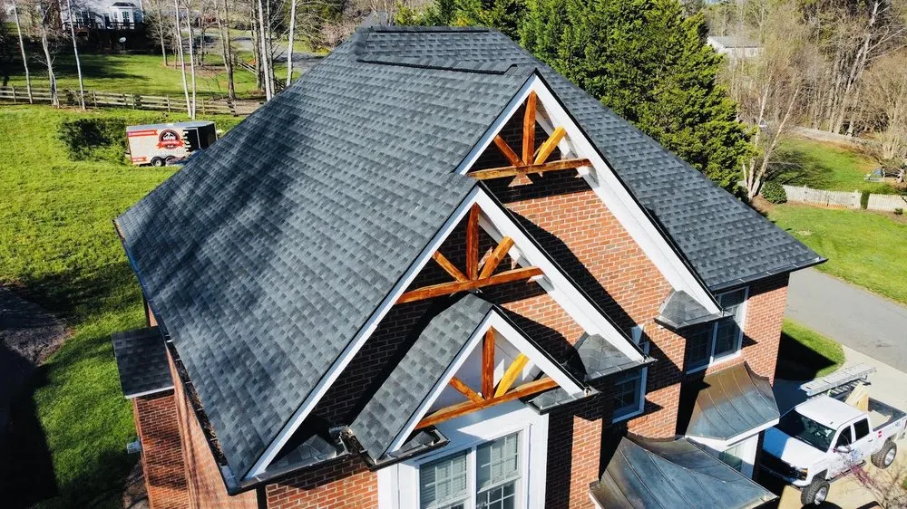 Slide of Mabe's Roofing