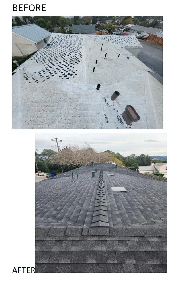 Slide of Maciel Roofing Construction