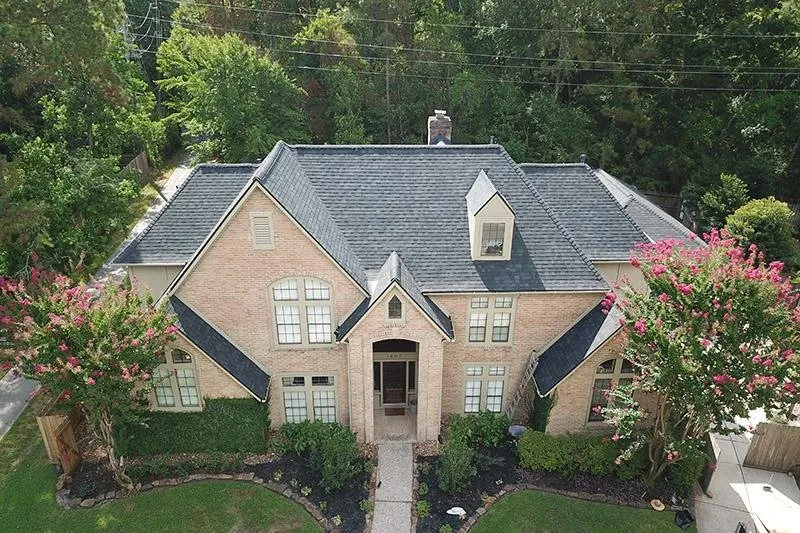 Local storm damage roof repair after storm damage in Porter, TX by Madd Roofing & Generators