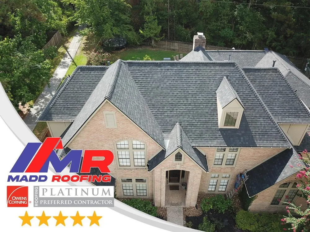 Top-rated roof replacement in Porter, TX by Madd Roofing & Generators
