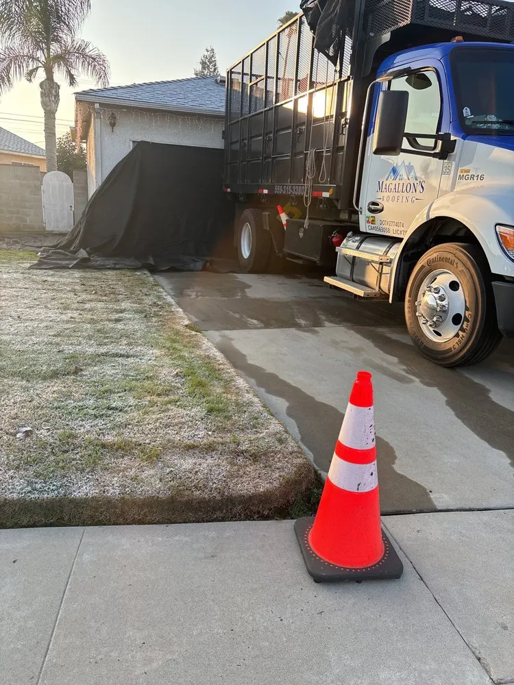Slide of Magallon's Roofing