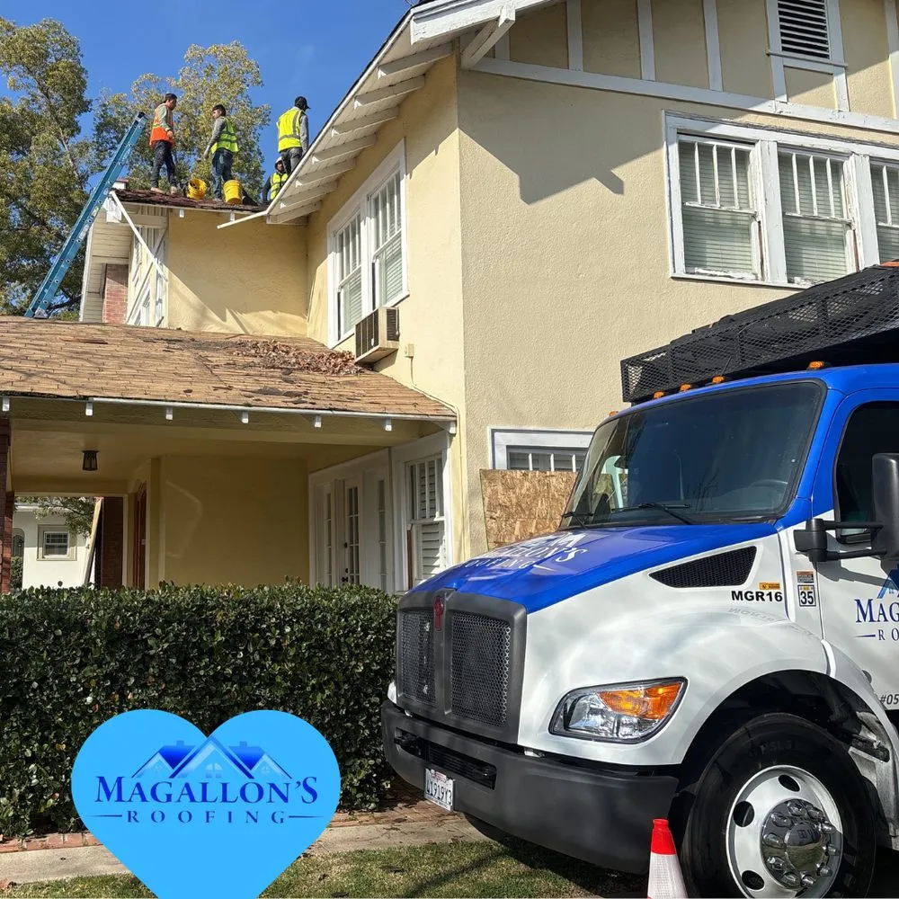 Slide of Magallon's Roofing