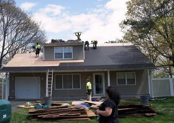 Slide of Maggio's Roofing