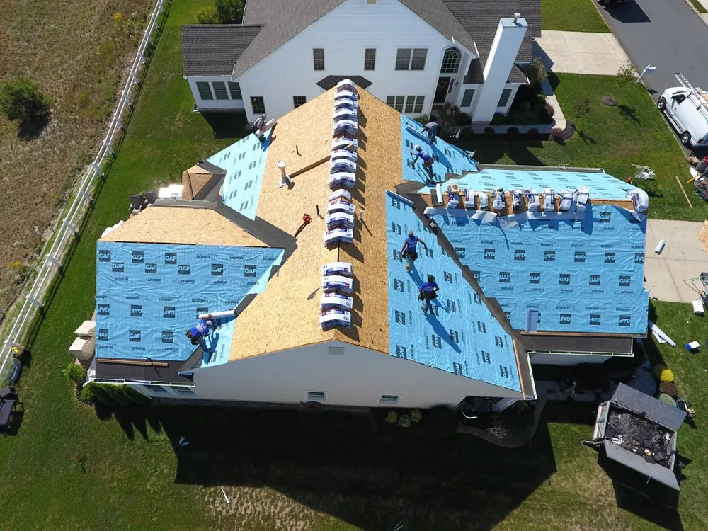 Licensed storm damage roof repair same-day service across Ewing Township, NJ - Magic Roofing & Siding