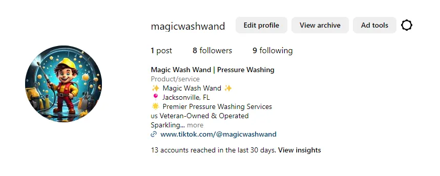 Slide of Magic Wash Wand