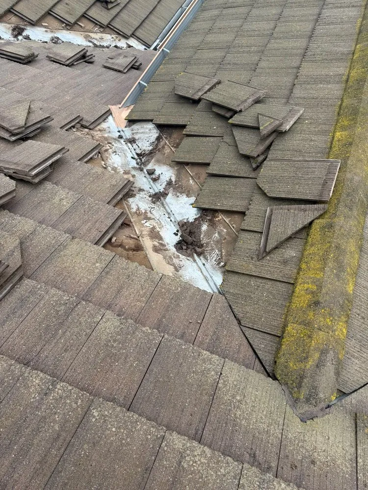 Slide of Maginis Roofing